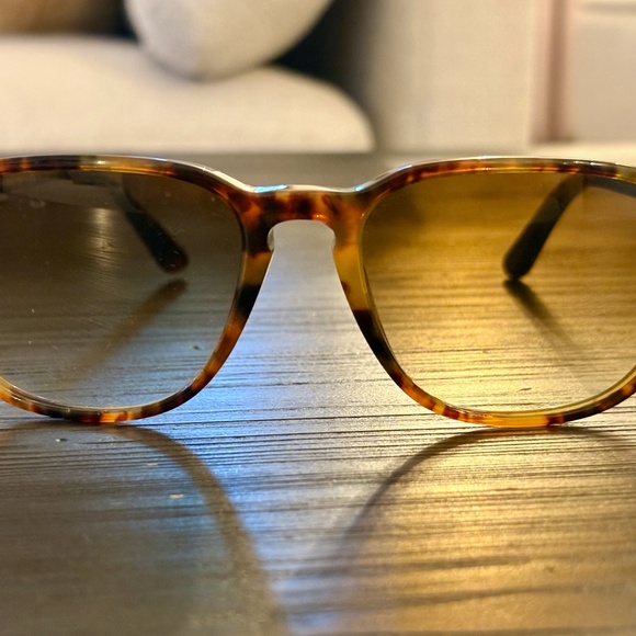 Persol PO3019S Square Sunglasses Caffe Brown Gradient 55mm - Picture 6 of 6